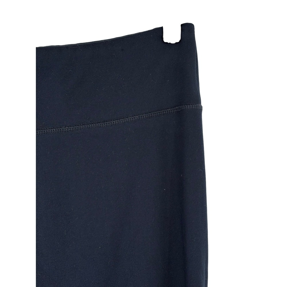 Jockey Leggings Navy Blue High Rise Performance Activewear Size L - Picture 3 of 6